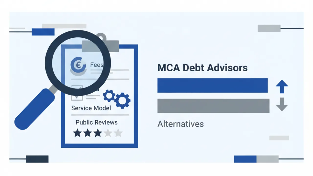 MCA Debt Advisors Review 2026: Fees, Results, Red Flags